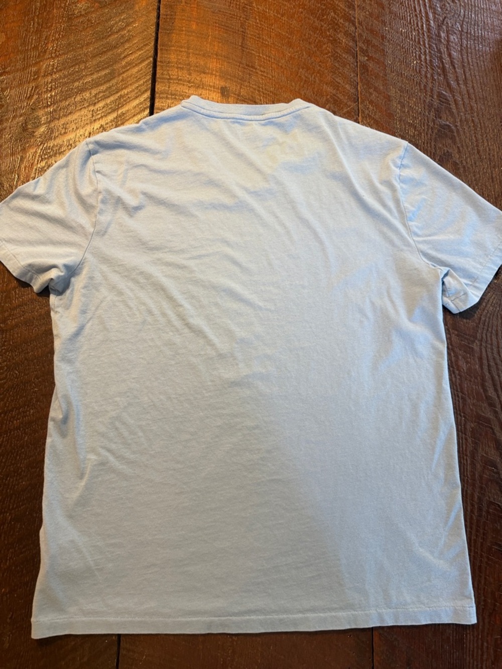 Polo Ralph Lauren Custom Fit T-Shirt Men’s Large Light Blue Pony Logo Tee - Picture 6 of 6